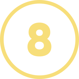 Number 8 icon